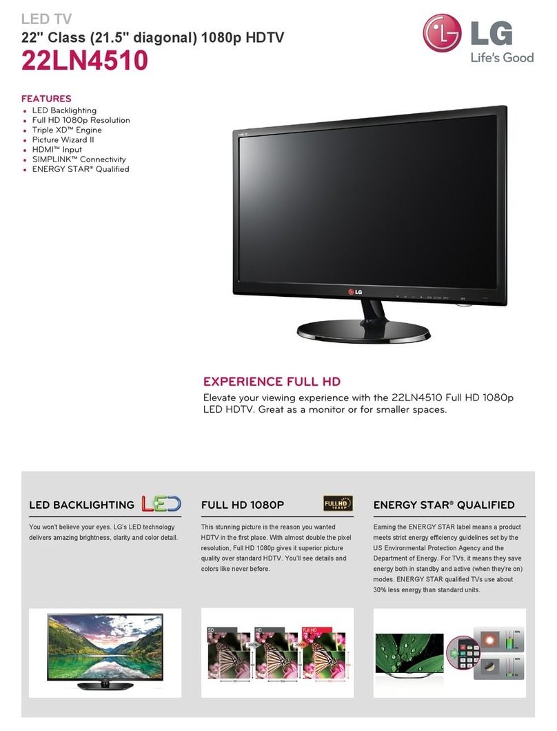 LG 22LN4510 User manual