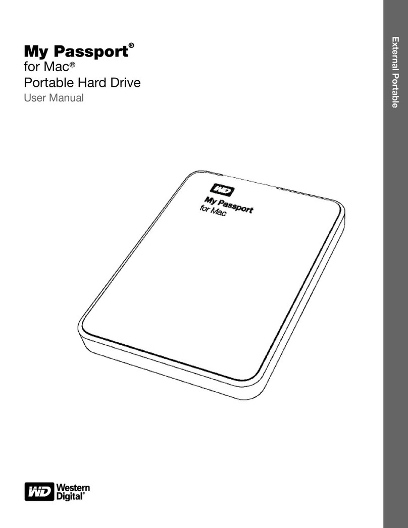 Western Digital WDBGJA0010BBK User manual
