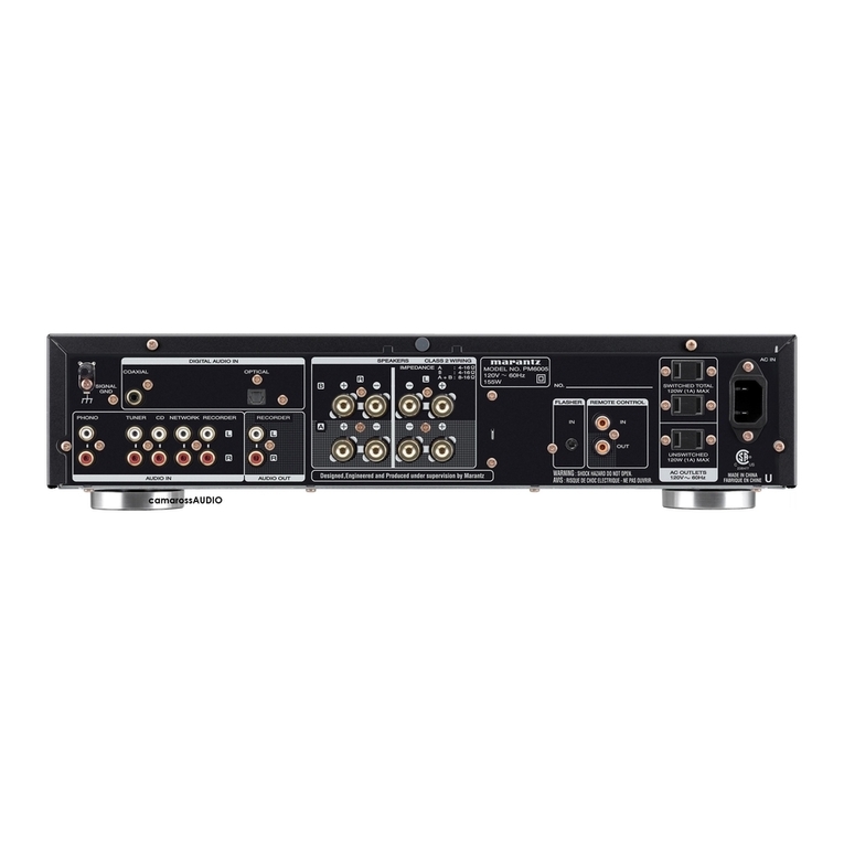 Marantz PM6005 owner's manual