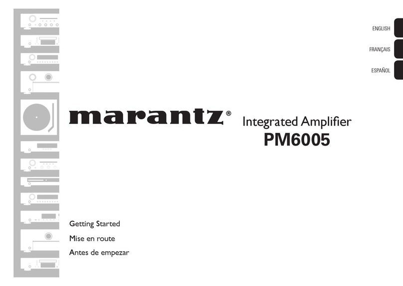 Marantz PM6005 User manual