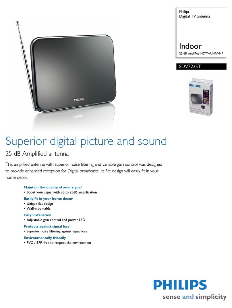 Philips SDV7225T/27 Specifications