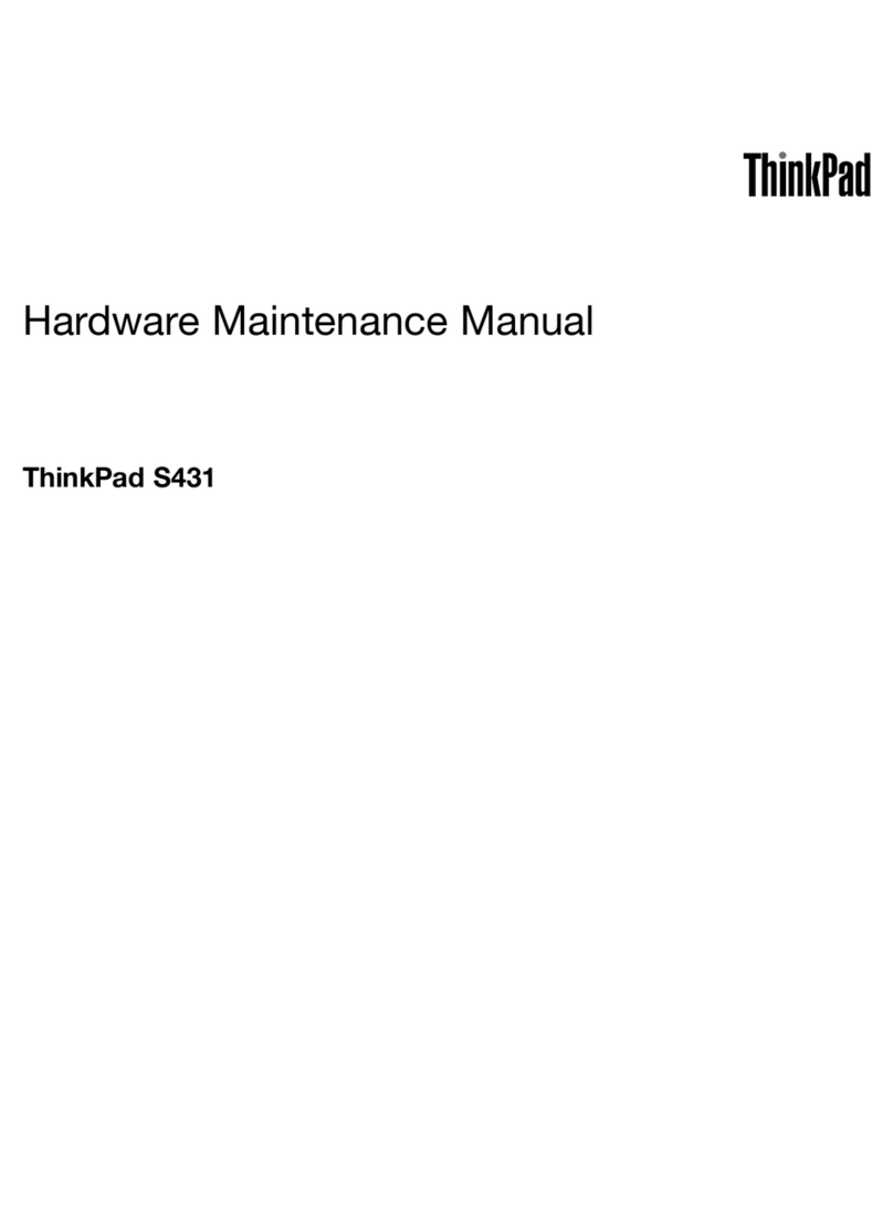 Lenovo ThinkPad S431 Owner's manual