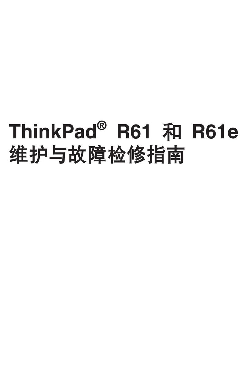 Lenovo ThinkPad R61e troubleshooting guide