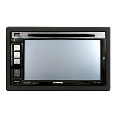Alpine INE-W940 User manual