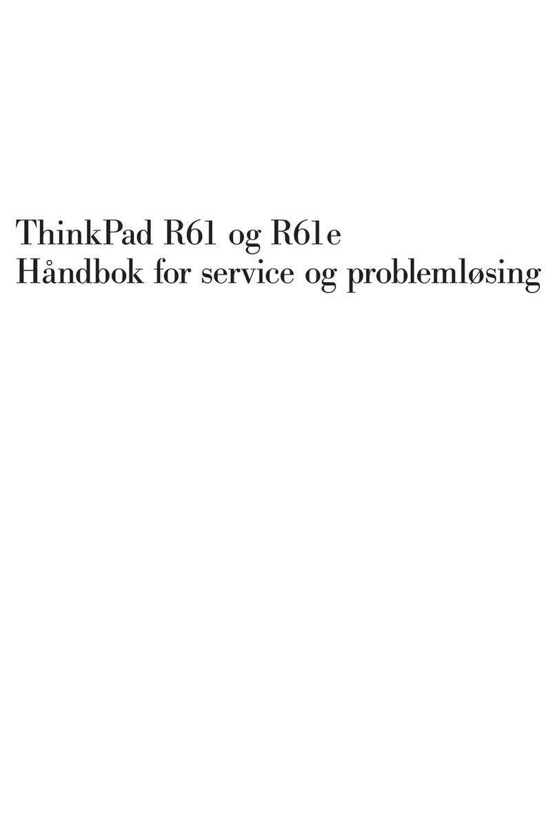 Lenovo ThinkPad R61e troubleshooting guide