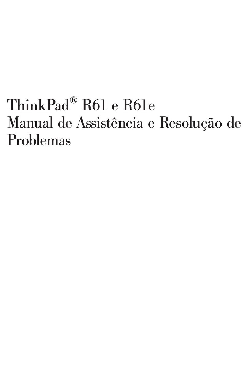 Lenovo ThinkPad R61e Service and troubleshooting guide