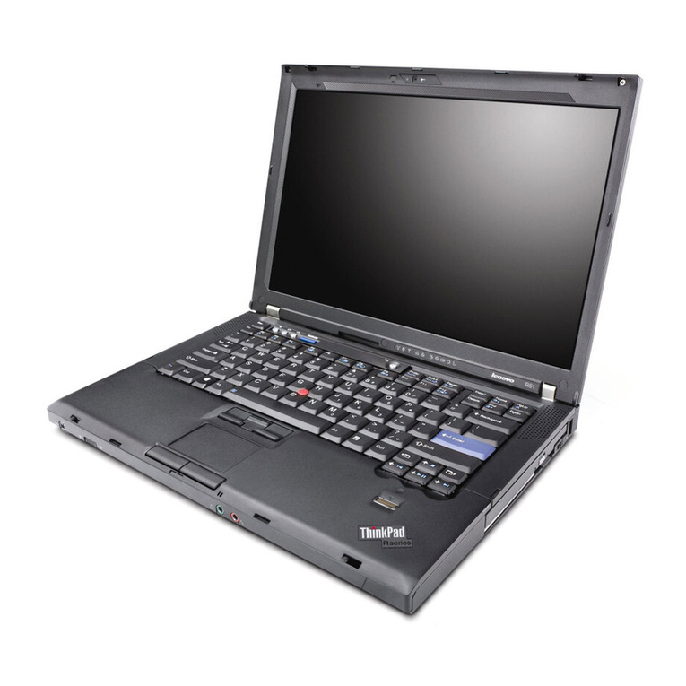 Lenovo ThinkPad R61e User manual