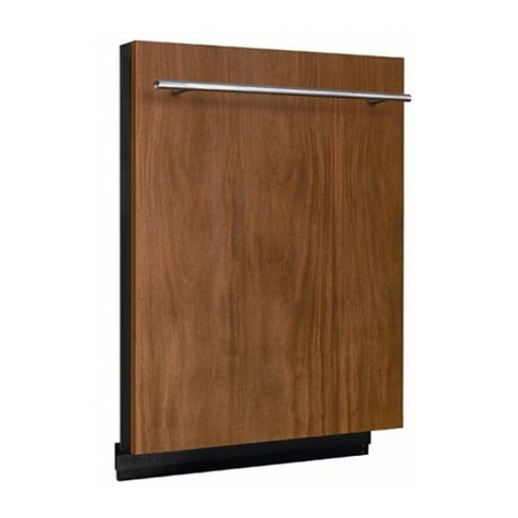 Electrolux EIDW6405HT - Fully Integrated Dishwasher Service manual