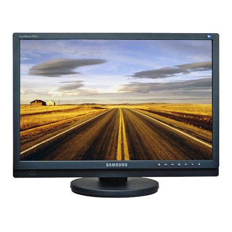 Samsung 215TW - SyncMaster - 21" LCD Monitor User manual