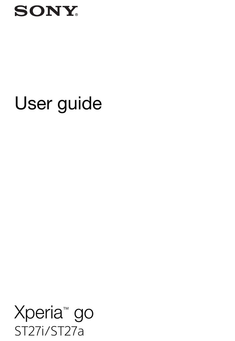 Sony Ericsson Xperia go User manual