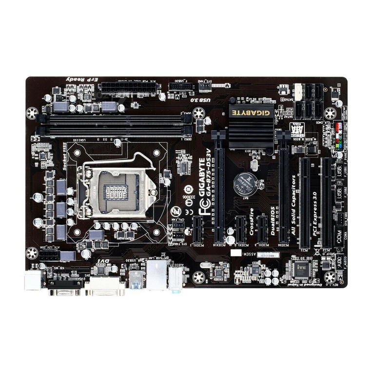 Gigabyte GA-B75-DS3V User manual