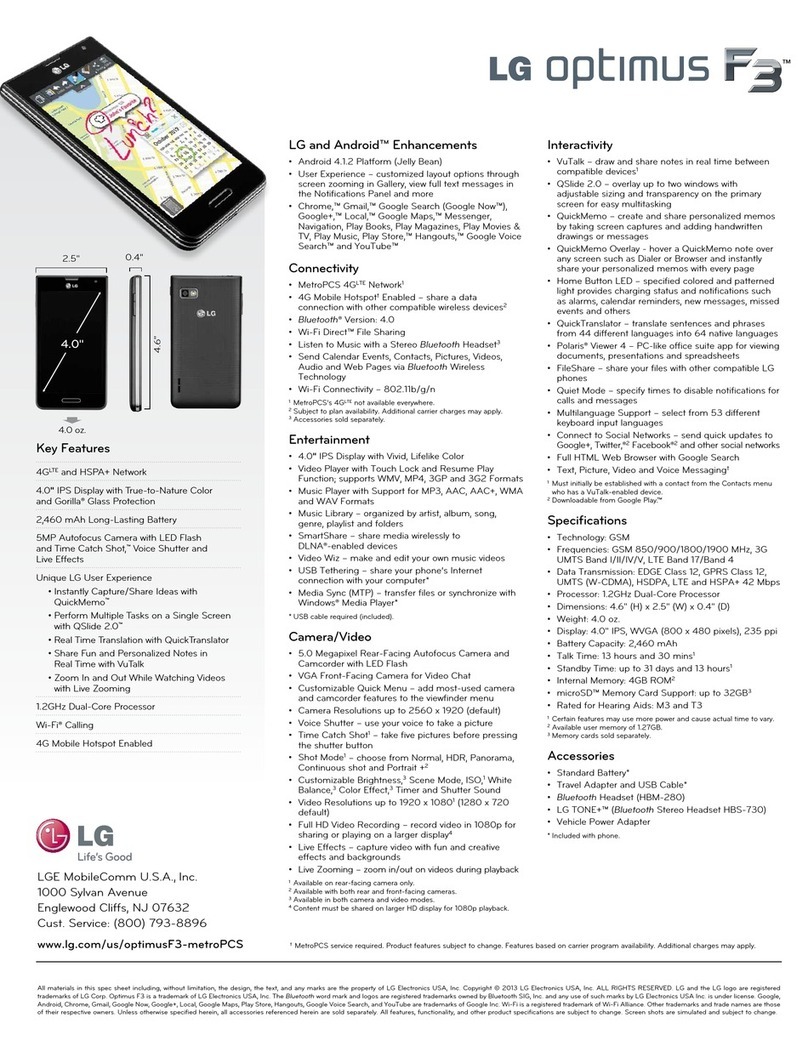 LG MS659 User manual