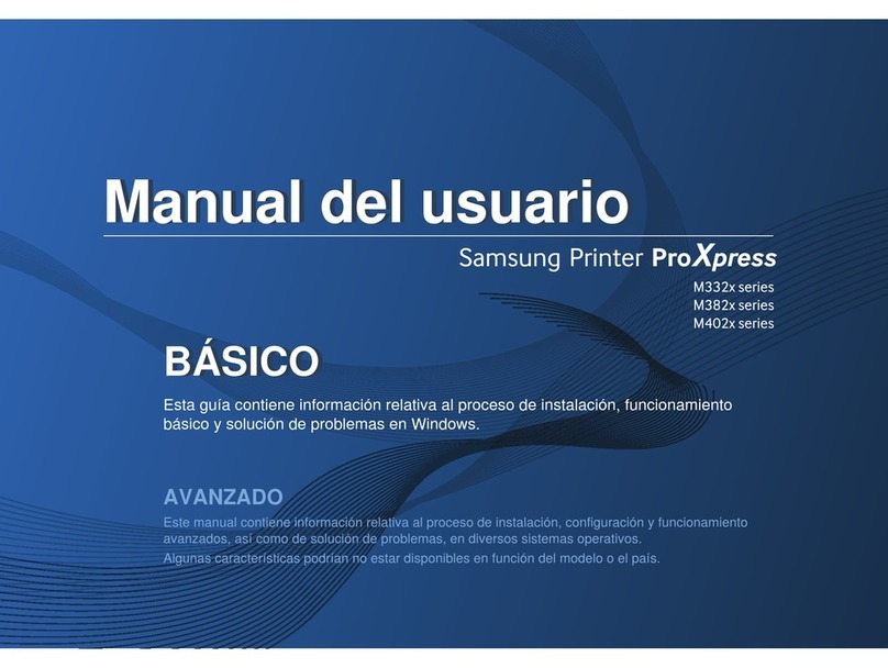 Samsung SL-M3820DW/XAA User manual