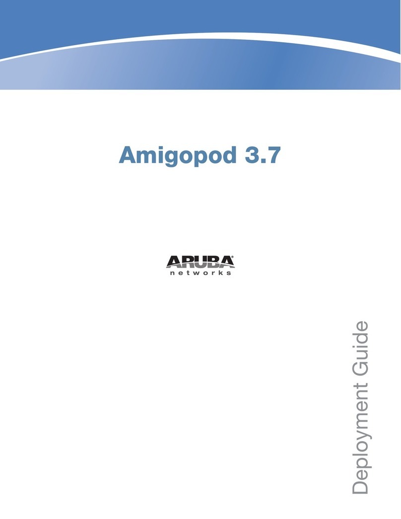 Aruba Networks PowerConnect W Clearpass 100 Software Deployment guide