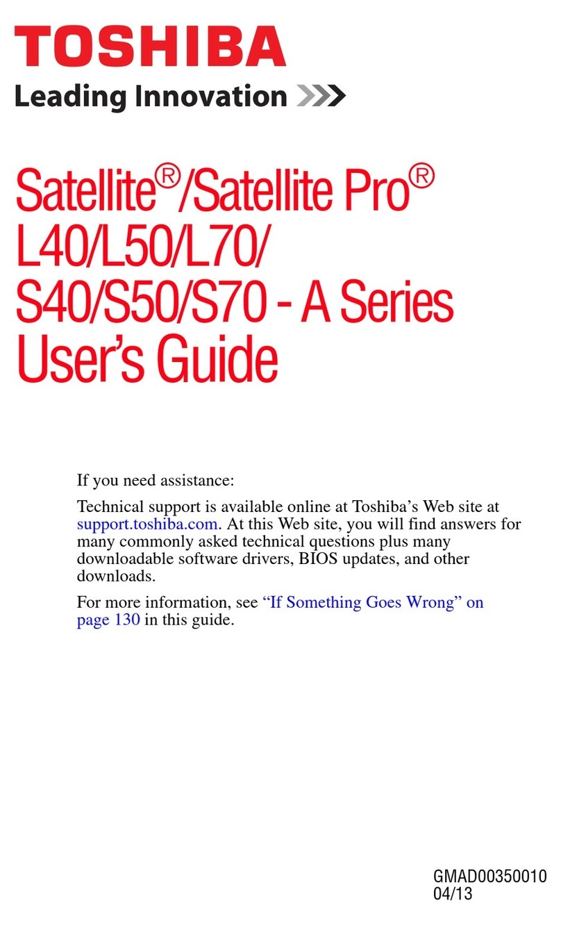 Toshiba Satellite S55t-A5237 User manual