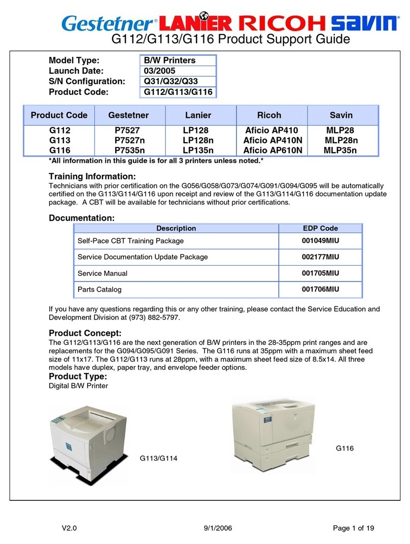 Ricoh AP410 User manual
