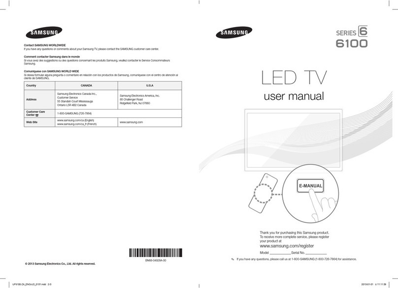 Samsung UN50F6100AF E-manual