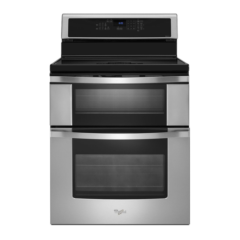 Whirlpool WGI925C0BS User manual Whirlpool WGI925C0BS User manual
