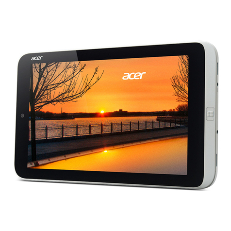 Acer W3-810 User manual
