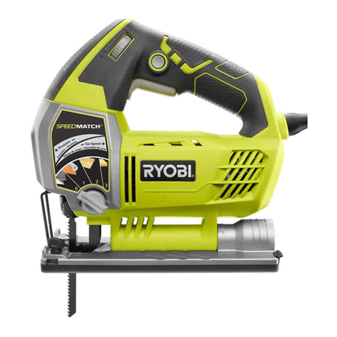 Ryobi JS651L Operator's manual