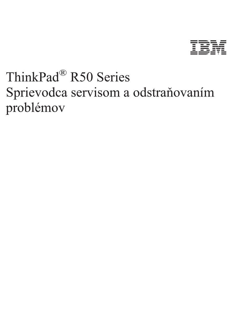 Lenovo ThinkPad R50p User manual