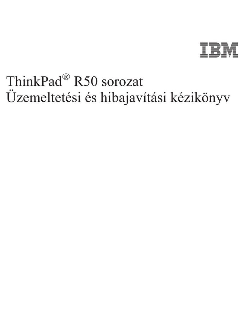 Lenovo ThinkPad R50p User manual