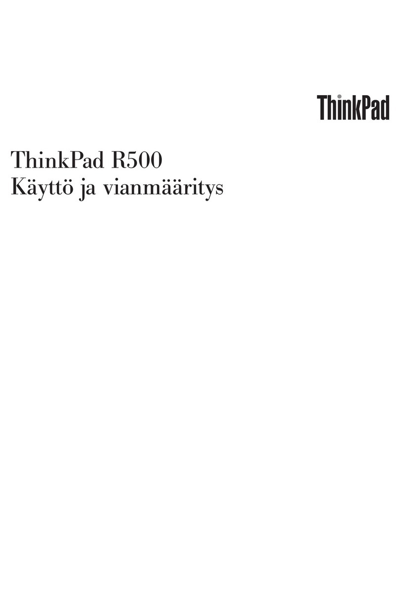 Lenovo ThinkPad R500 Instruction sheet