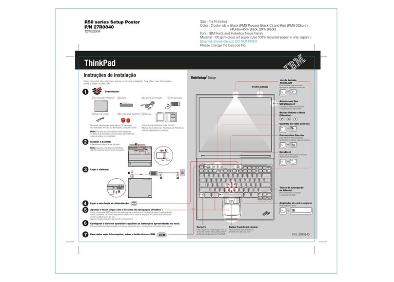 Lenovo R50 Instruction Manual