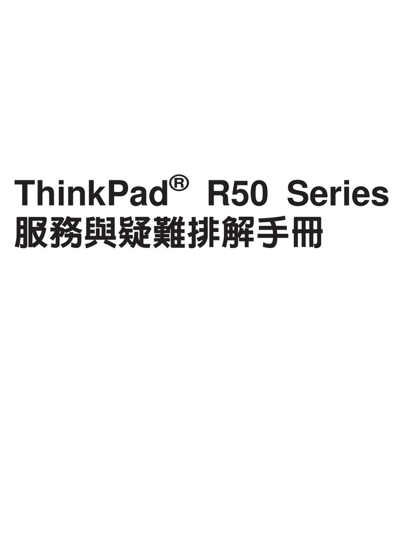 Lenovo ThinkPad R51 User manual