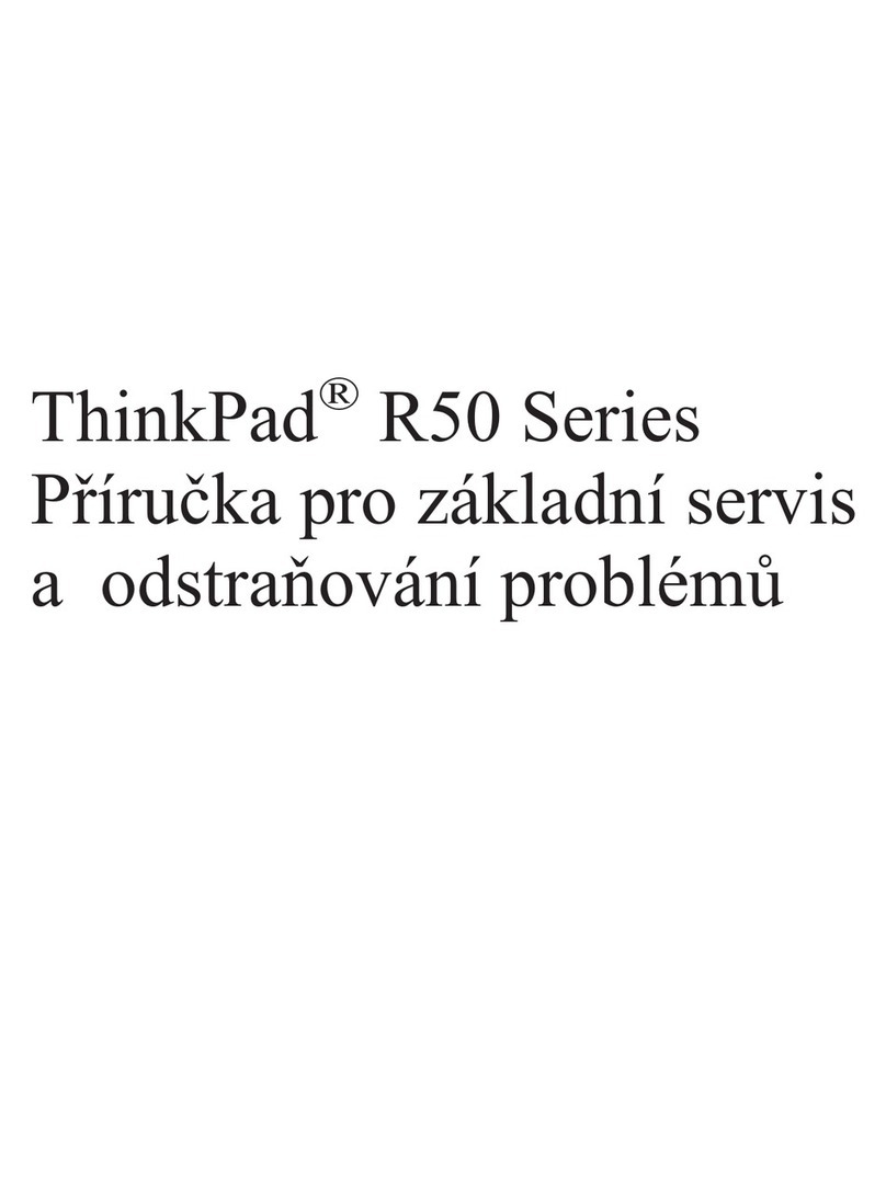 Lenovo ThinkPad R51 Service manual