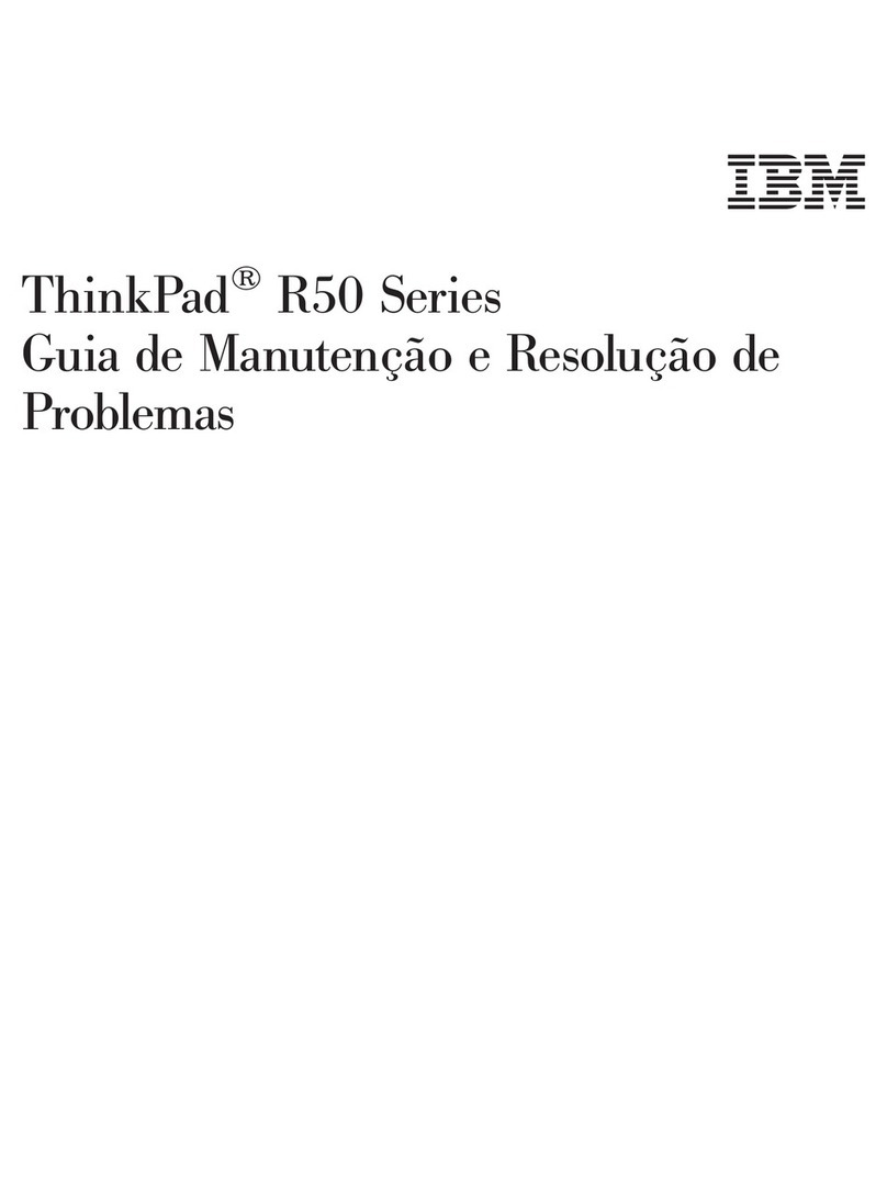 Lenovo ThinkPad R50p Guia de Manutenção e Resolução de Problemas
