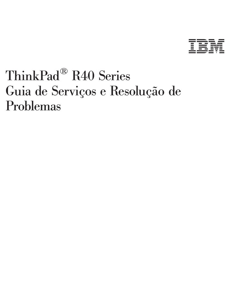 Lenovo THINKPAD R40 Service and maintenance guide