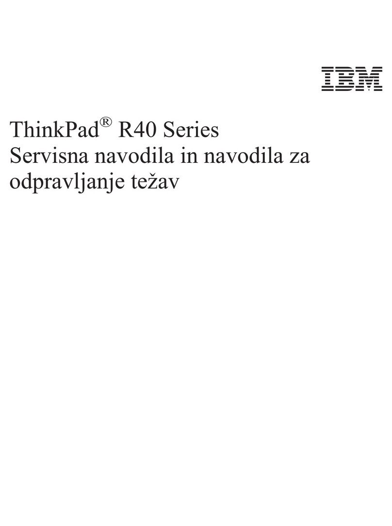 IBM ThinkPad R40e Guide