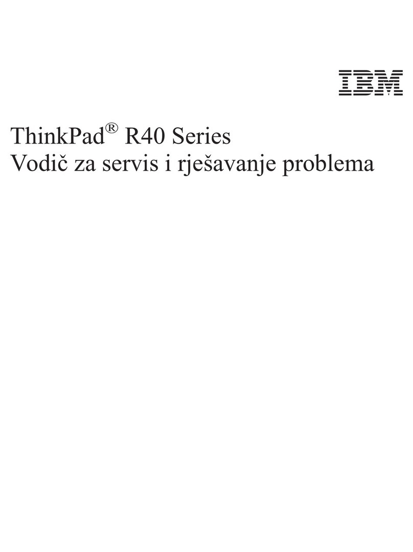 IBM ThinkPad R40e Guide IBM ThinkPad R40e Guide