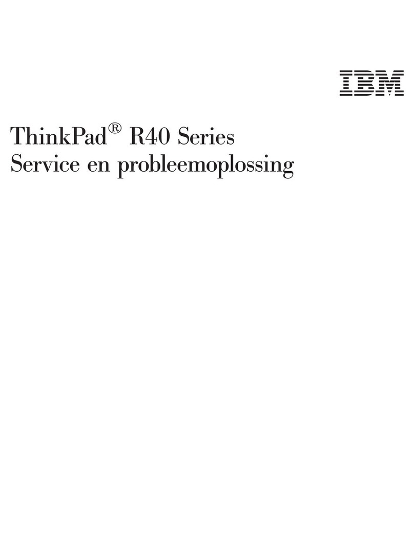 IBM ThinkPad R40e Setup guide