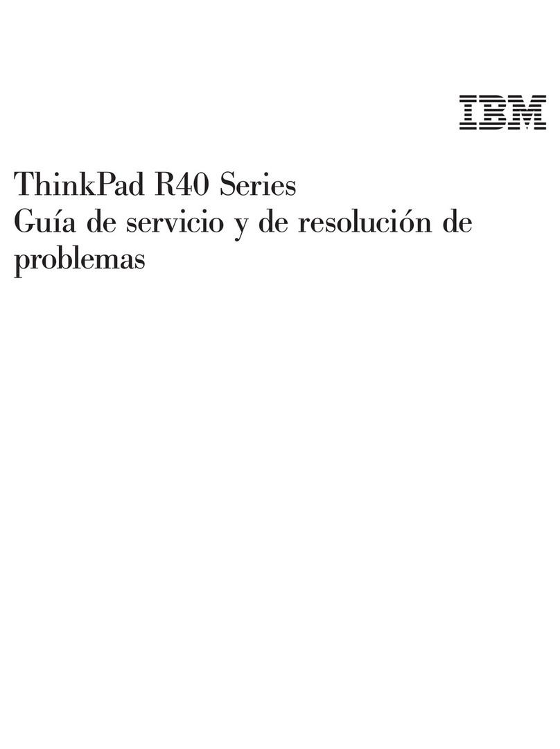 IBM ThinkPad R40e Parts list manual