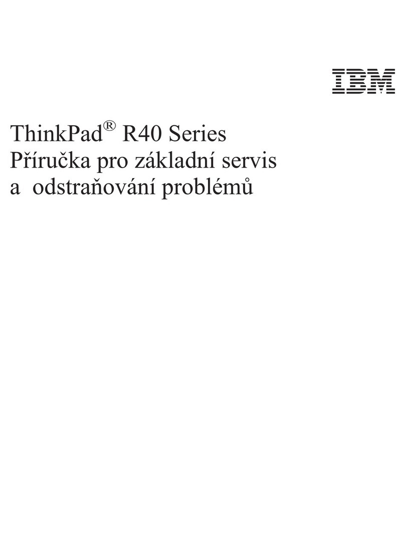 IBM ThinkPad R40e Service manual