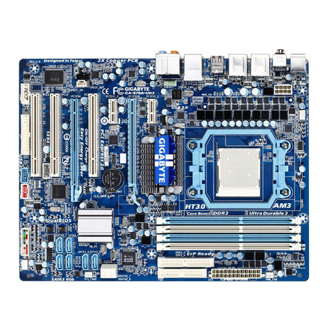 Gigabyte GA-870A-UD3 user manual
