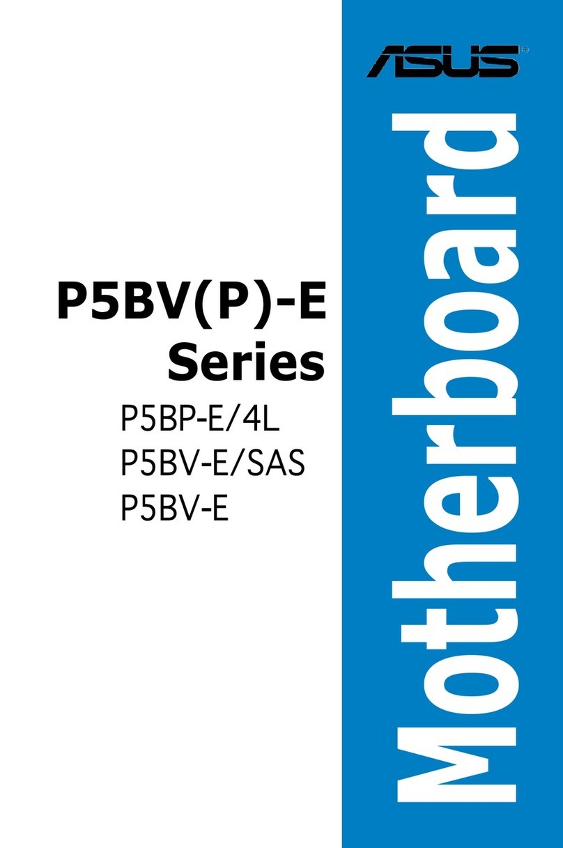 Asus P5BP-E/4L - Motherboard - ATX User manual