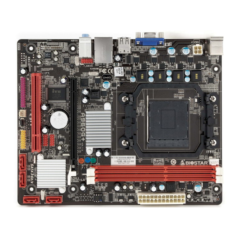 Biostar A960G User manual