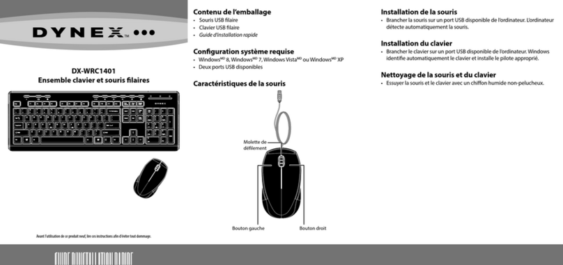 Dynex DX-WRC1401 Installation and operation manual