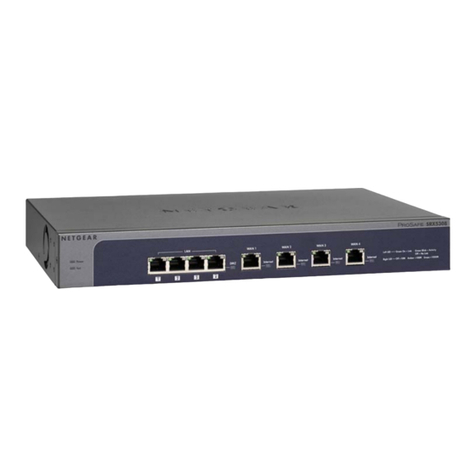 NETGEAR SRX5308 - ProSafe® Quad WAN Gigabit SSL VPN... User manual