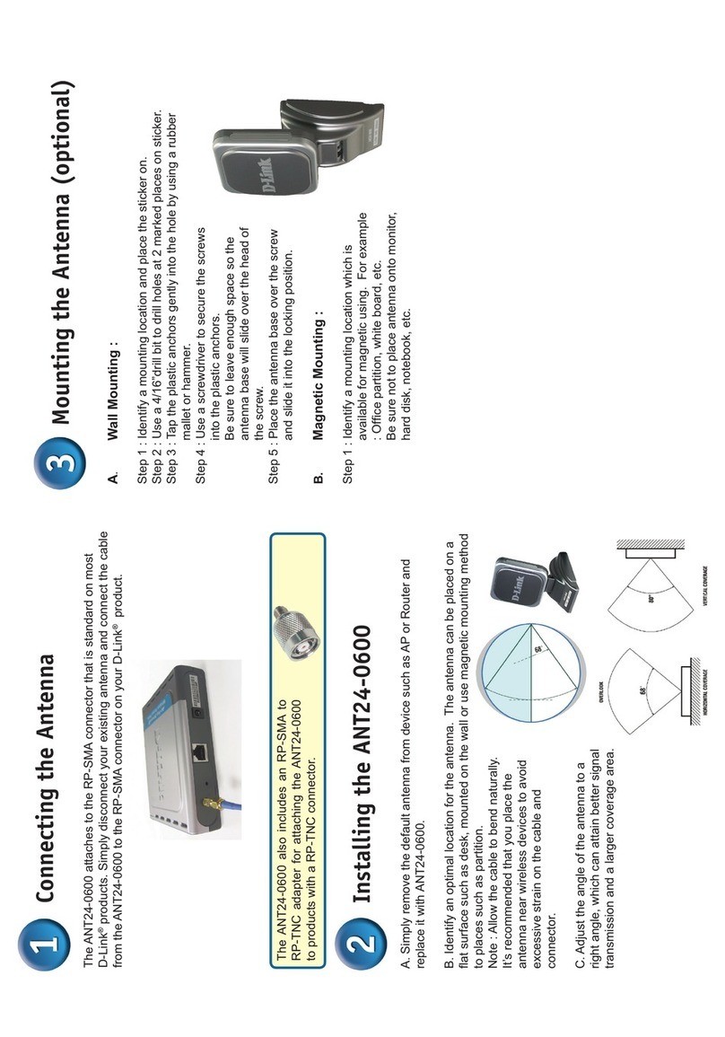D-Link ANT24-0600 User manual D-Link ANT24-0600 User manual