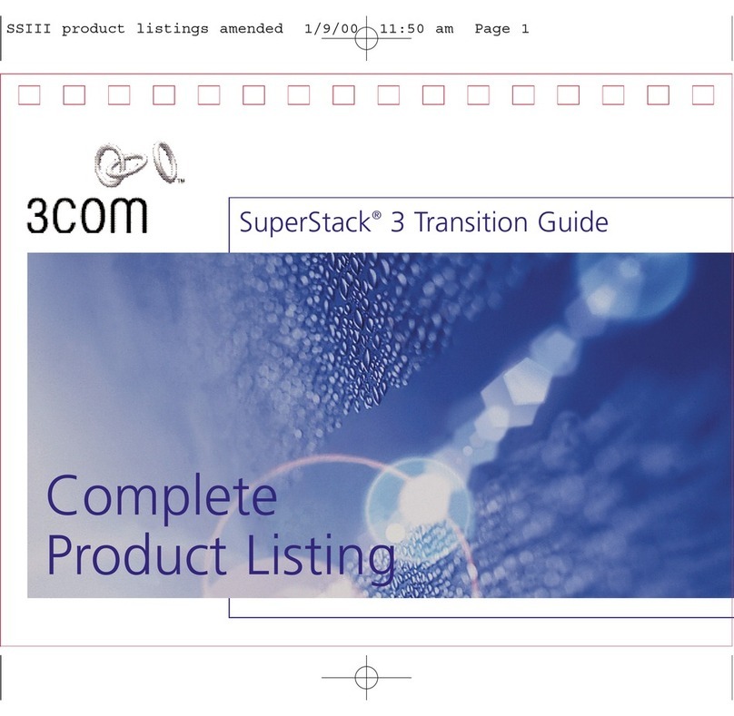 3Com 3C433279 - SuperStack II RAS 1500 Access... manual