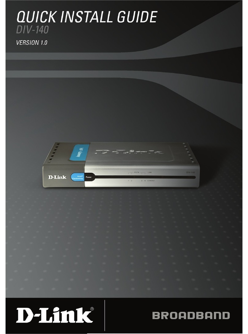 D-Link DIV-140 User manual