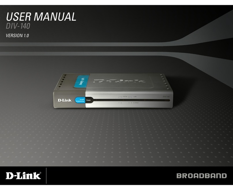 D-Link DIV-140 User manual
