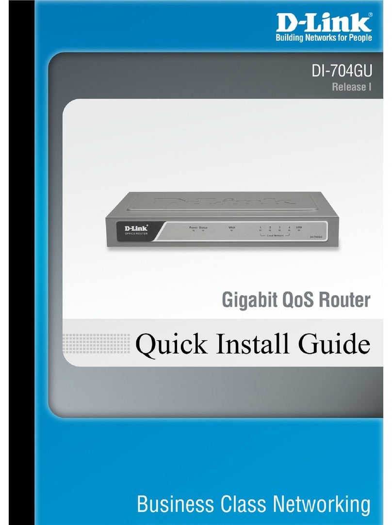 D-Link DI-704GU User manual D-Link DI-704GU User manual