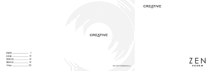 Creative 70PF169000001 - ZEN VISION:M 30 GB Digital... user guide