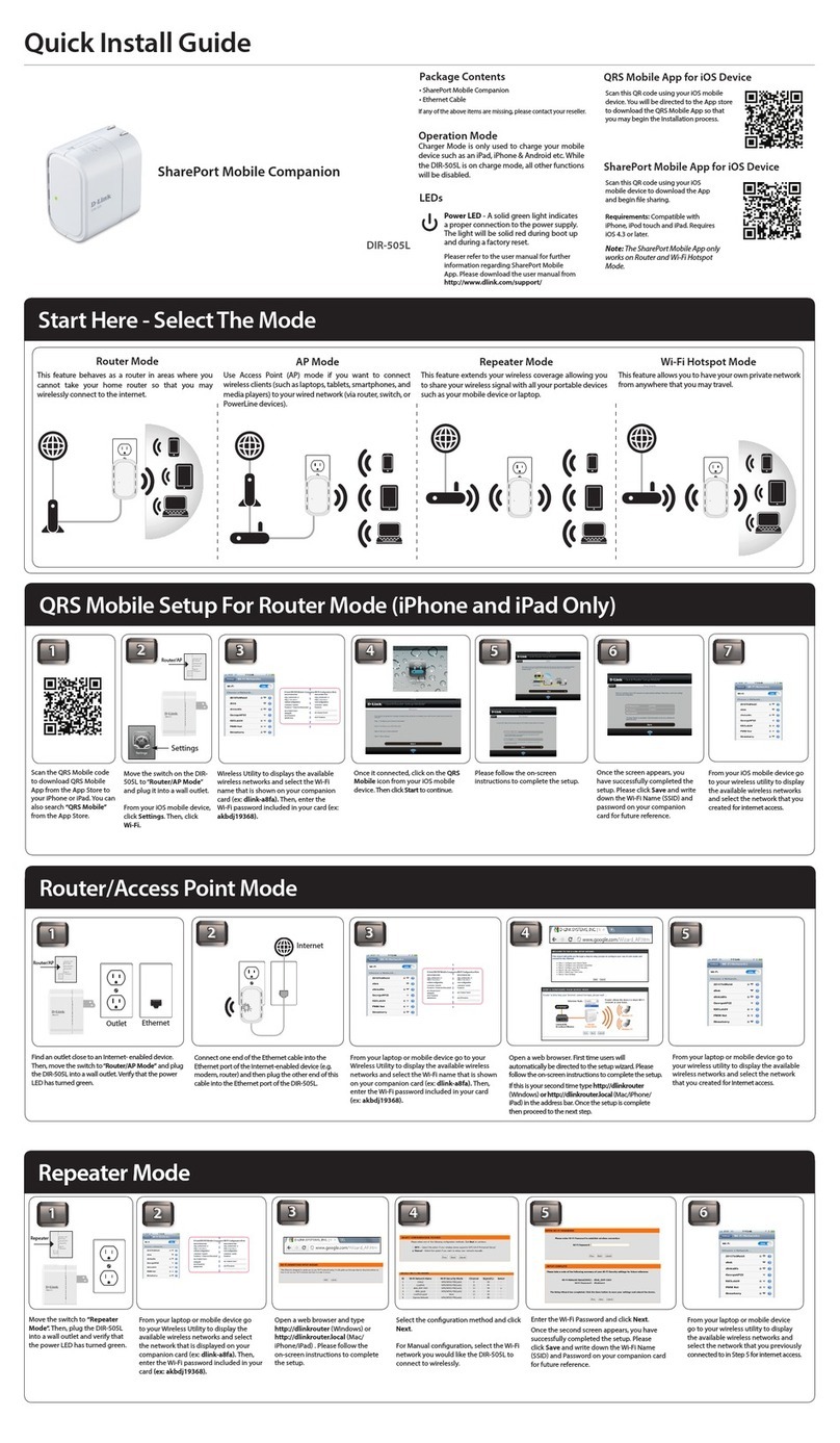 D-Link DIR-505L User manual