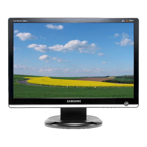 Samsung SyncMaster 226BW User manual